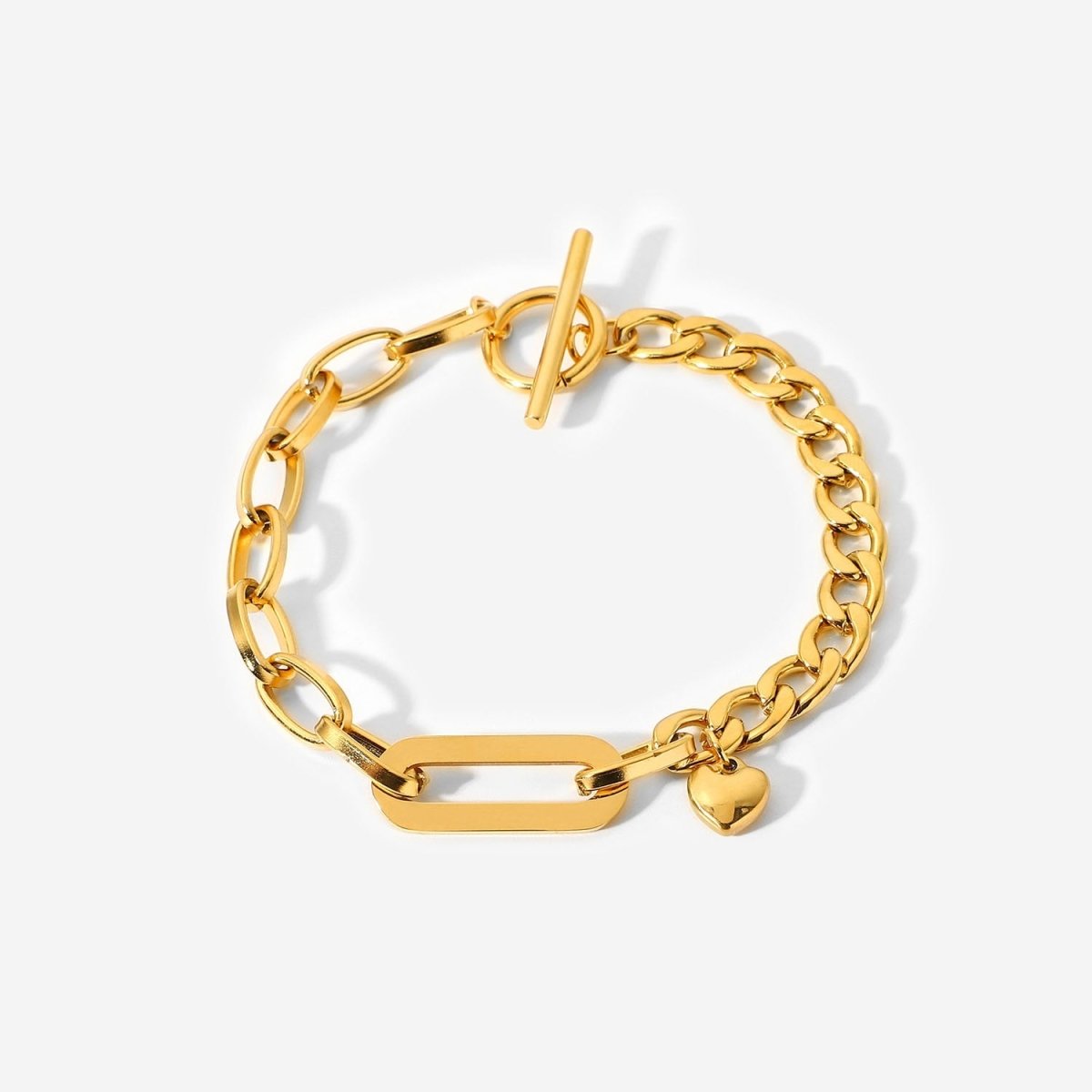 Pulseira Elos Premium Banho Ouro