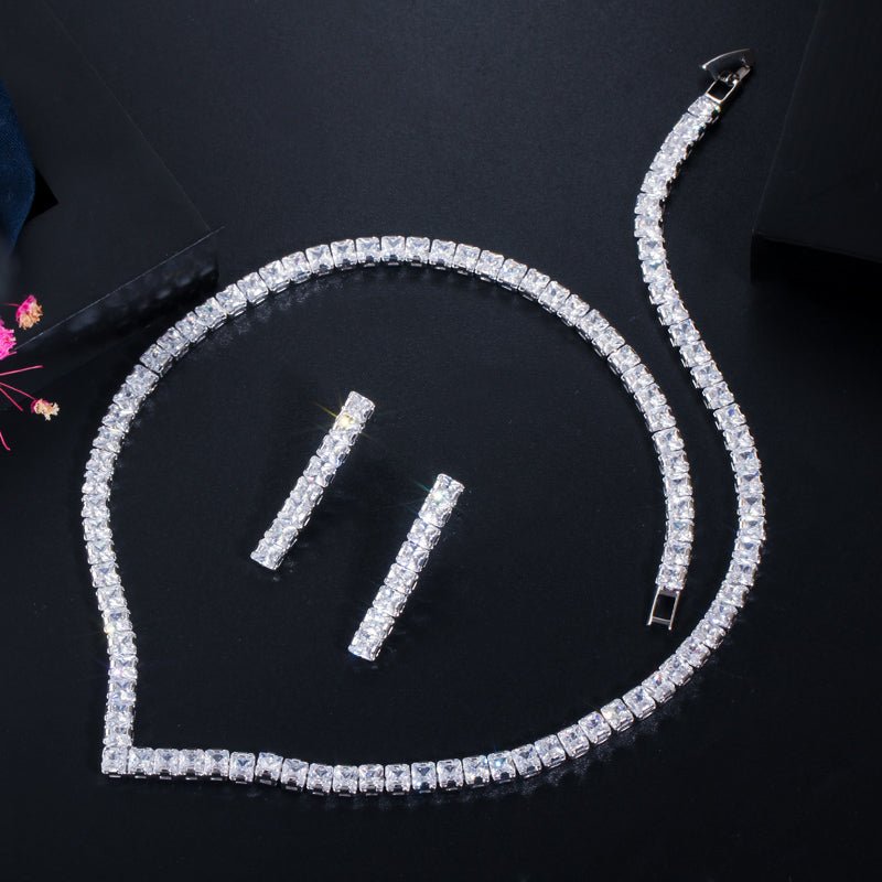 Conjunto Colar e Brinco Riviera Deluxe