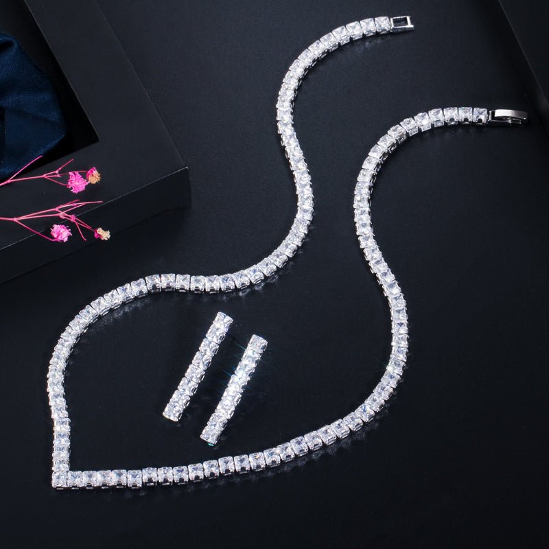 Conjunto Colar e Brinco Riviera Deluxe