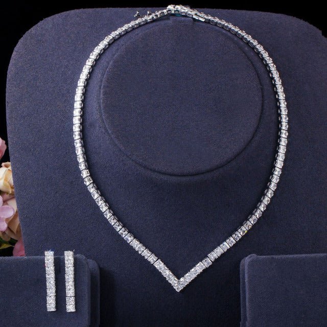 Conjunto Colar e Brinco Riviera Deluxe