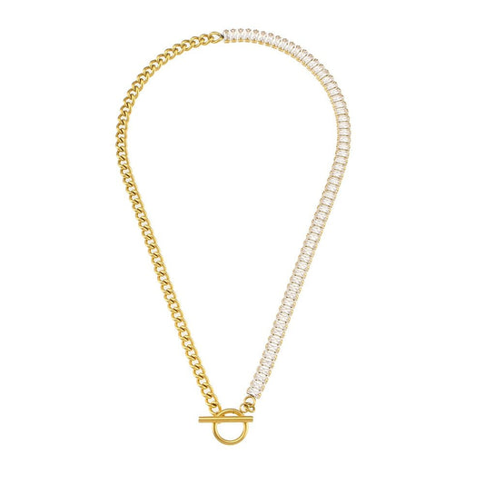 Gargantilha Riviera Banho Ouro 18k